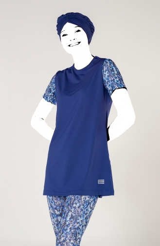 Navy Blue Swimsuit Hijab 7432-01