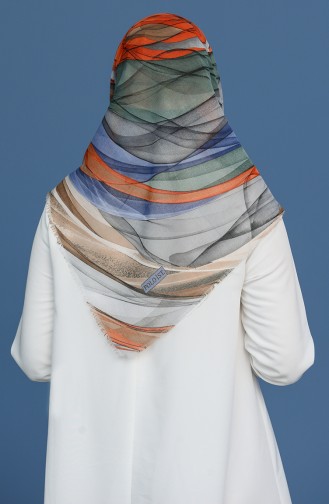 Gray Scarf 11407-14