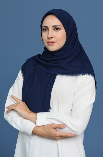 Navy Blue Scarf 12400-02