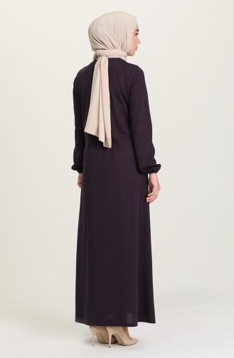 Purple Abaya 1020-02