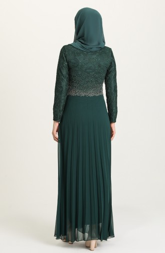 Emerald İslamitische Avondjurk 3030-01
