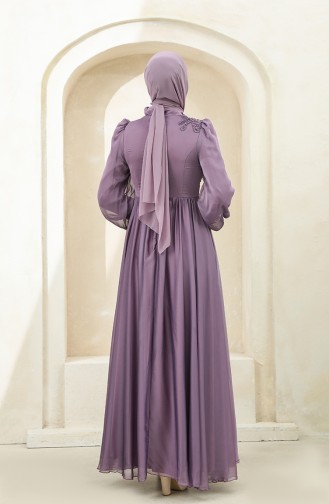 Habillé Hijab Lila 4869-04