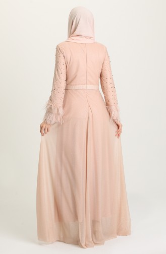 Habillé Hijab Saumon 3062-07