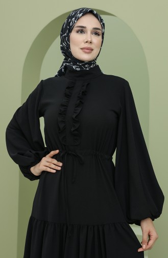 Robe Hijab Noir 7001-01