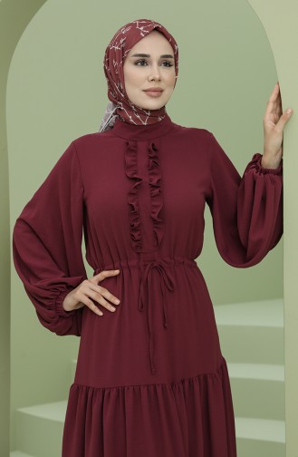 Robe Hijab Cerise 7001-05