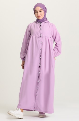 Robe Hijab Lila Foncé 21Y8397-05