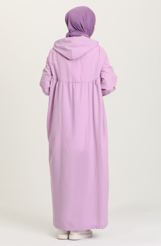 Robe Hijab Lila Foncé 21Y8397-05