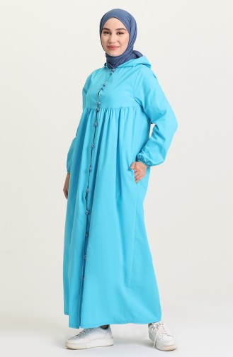 Robe Hijab Turquoise 21Y8397-06