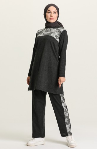 Smoke-Colored Tracksuit 1663-01