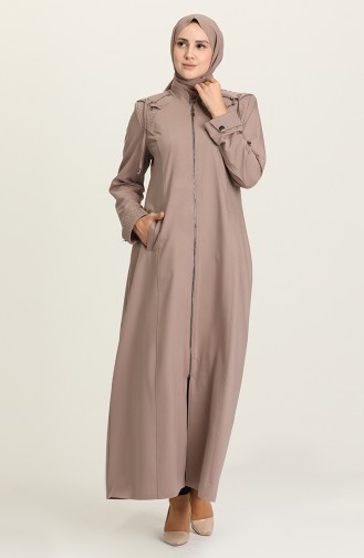 Hell-Nerz farbe Abayas 1426-02