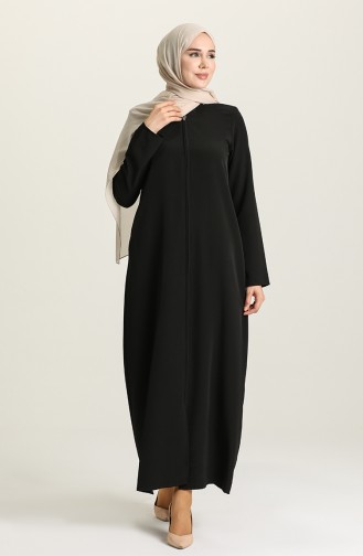 Black Abaya 7030-06