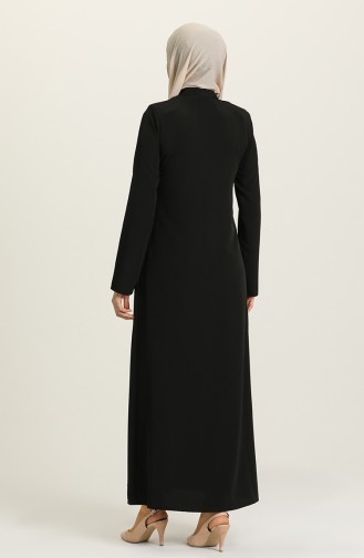 Black Abaya 7030-06