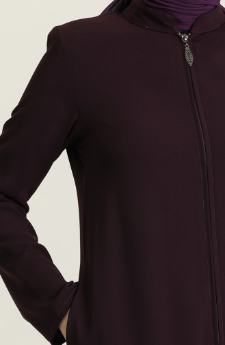 Purple Abaya 7030-07