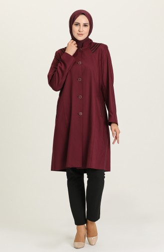 Claret Red Cape 1410-01