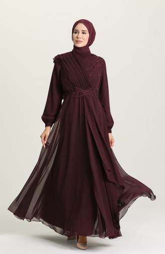 Habillé Hijab Plum 52791-01