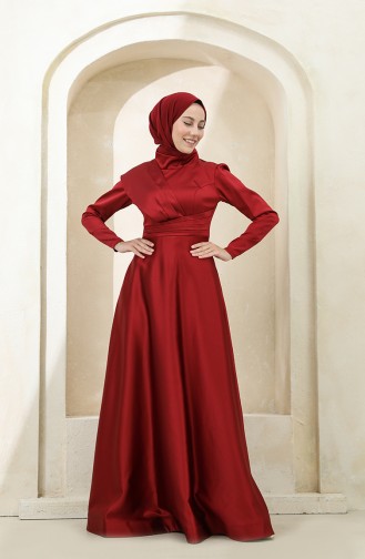 Habillé Hijab Bordeaux 4832-01