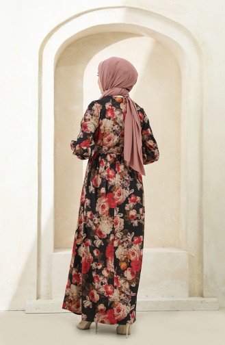 Robe Hijab Bordeaux 22K1408-02