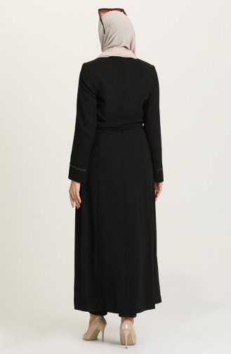 Black Abaya 0453-02