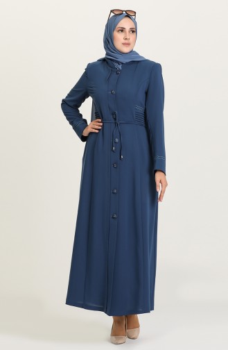 Indigo Abaya 0453-04