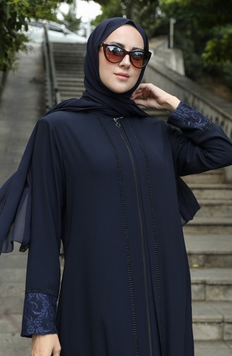 Dunkelblau Abayas 5005-03