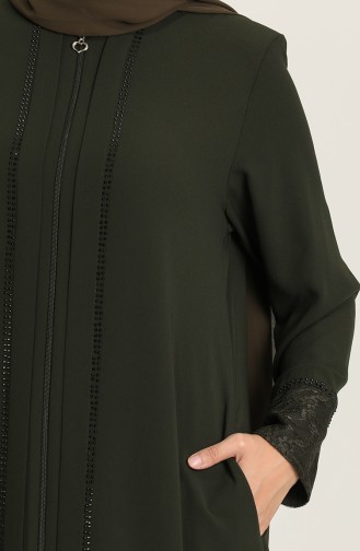 Khaki Abaya 5005-05