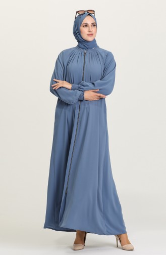 Indigo Abaya 0122A-13