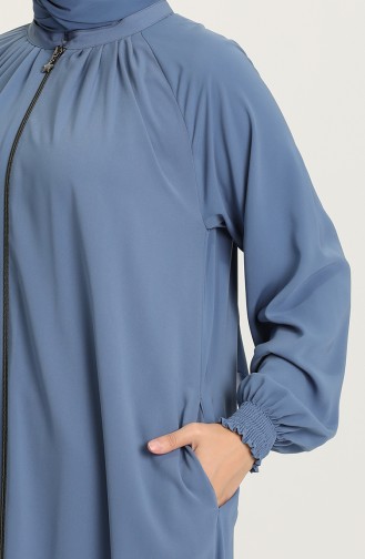 Indigo Abaya 0122A-13