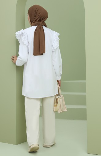 White Overhemdblouse 2012-02