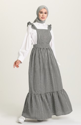 robe sans manche Noir 1660-03