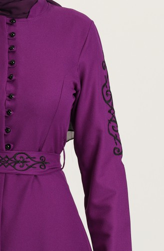 Purple Hijab Dress 2220-03