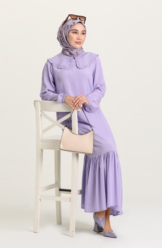 Lilac Hijab Dress 2MY1030120044-01