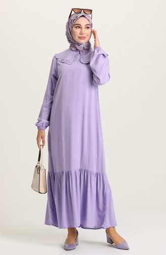 Lilac Hijab Dress 2MY1030120044-01