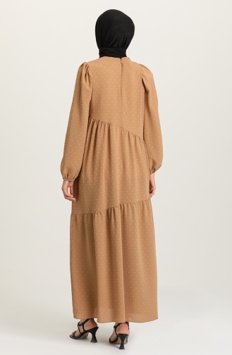 Mink Hijab Dress 1021105ELB-02