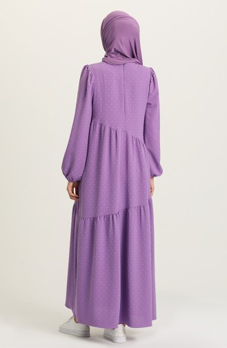 Violet Hijab Dress 1021105ELB-05