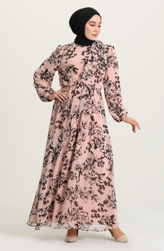 Robe Hijab Poudre 2021-01