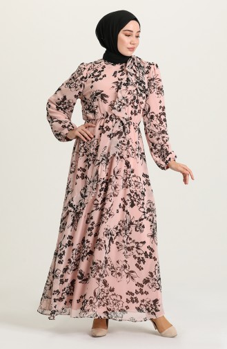 Powder Hijab Dress 2021-01