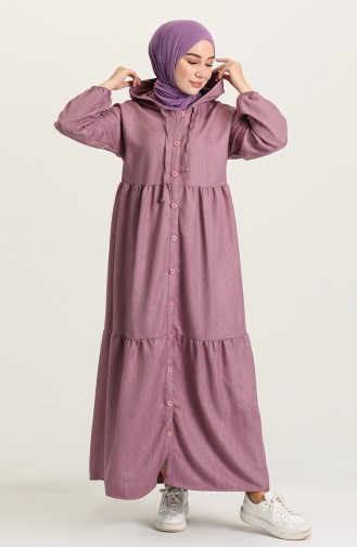 Powder Hijab Dress 22K8432-06