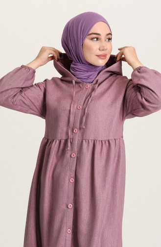 Powder Hijab Dress 22K8432-06