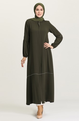 عباءه كاكي 5012-03