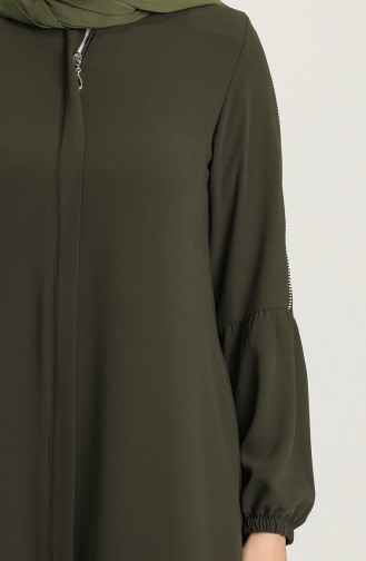 عباءه كاكي 5012-03