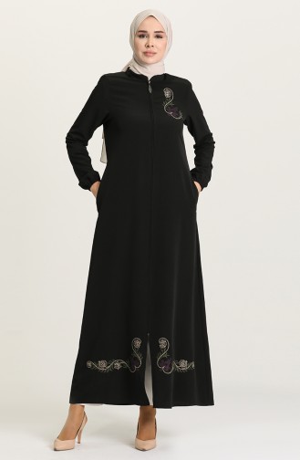 Black Abaya 7034-03