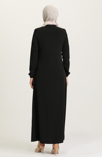 Black Abaya 7034-03