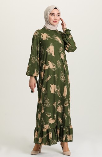 Robe Hijab Vert 15029-01
