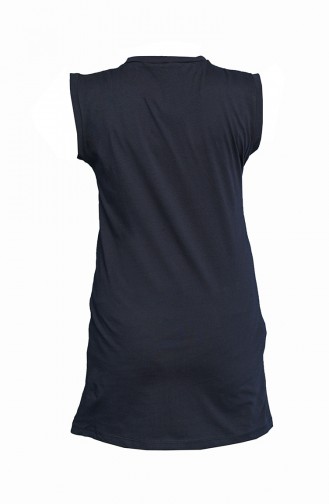 Navy Blue Blouse 5091-11