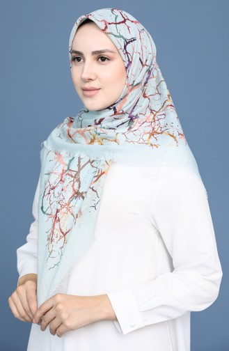 Mint green Hoofddoek 11419-25