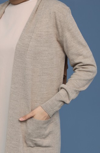 Beige Cardigans 4294-06