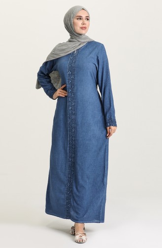 Indigo Hijab Kleider 2025-03