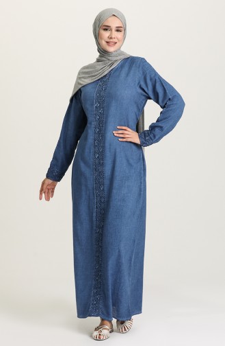 Indigo Hijab Kleider 2025-03