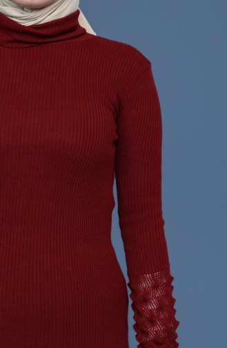 Weinrot Pullover 7308-06