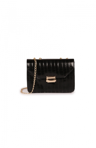 Stilgo Damen Umhängetasche TL249Z-01 Schwarz Schlange 249Z-01